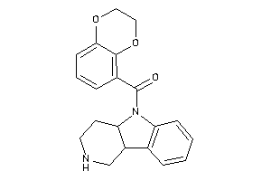 1,2,3,4,4a,9b-hexahydropyrido[4,3-b]indol-5-yl(2,3-dihydro-1,4-benzodioxin-5-yl)methanone
