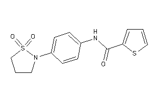 N-[4-(1,1-diketo-1,2-thiazolidin-2-yl)phenyl]thiophene-2-carboxamide