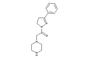 1-(3-phenyl-2-pyrazolin-1-yl)-2-piperazino-ethanone