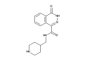 4-keto-N-(4-piperidylmethyl)-3H-phthalazine-1-carboxamide