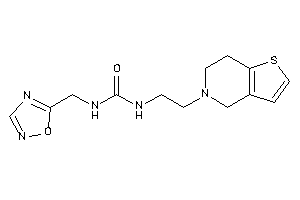 1-[2-(6,7-dihydro-4H-thieno[3,2-c]pyridin-5-yl)ethyl]-3-(1,2,4-oxadiazol-5-ylmethyl)urea