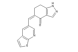 5-(thieno[2,3-b]pyridin-5-ylmethylene)-6,7-dihydro-1H-indazol-4-one