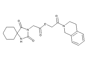 2-(2,4-diketo-1,3-diazaspiro[4.5]decan-3-yl)acetic Acid [2-(3,4-dihydro-1H-isoquinolin-2-yl)-2-keto-ethyl] Ester