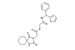 2-(2,4-diketo-1,3-diazaspiro[4.5]decan-3-yl)acetic Acid [2-keto-2-[[phenyl(2-thienyl)methyl]amino]ethyl] Ester