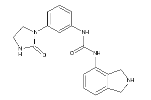 1-isoindolin-4-yl-3-[3-(2-ketoimidazolidin-1-yl)phenyl]urea