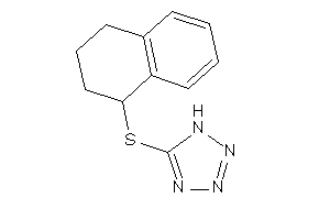 5-(tetralin-1-ylthio)-1H-tetrazole