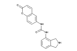 1-isoindolin-4-yl-3-(2-ketochromen-6-yl)urea