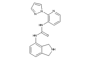 1-isoindolin-4-yl-3-(2-pyrazol-1-yl-3-pyridyl)urea