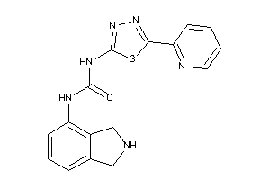 1-isoindolin-4-yl-3-[5-(2-pyridyl)-1,3,4-thiadiazol-2-yl]urea