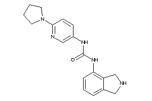 1-isoindolin-4-yl-3-(6-pyrrolidino-3-pyridyl)urea