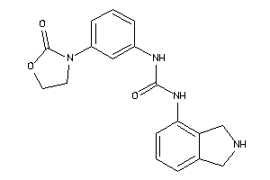 1-isoindolin-4-yl-3-[3-(2-ketooxazolidin-3-yl)phenyl]urea