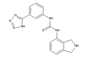 1-isoindolin-4-yl-3-[3-(1H-tetrazol-5-yl)phenyl]urea