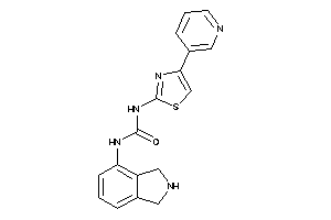 1-isoindolin-4-yl-3-[4-(3-pyridyl)thiazol-2-yl]urea