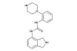 1-isoindolin-4-yl-3-(2-piperazinophenyl)urea