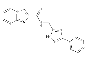 N-[(3-phenyl-1H-1,2,4-triazol-5-yl)methyl]imidazo[1,2-a]pyrimidine-2-carboxamide