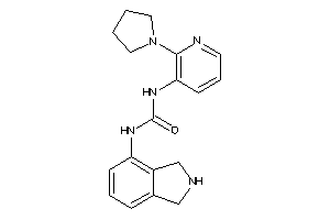 1-isoindolin-4-yl-3-(2-pyrrolidino-3-pyridyl)urea