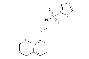 N-[2-(4H-1,3-benzodioxin-8-yl)ethyl]thiophene-2-sulfonamide