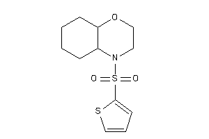 4-(2-thienylsulfonyl)-2,3,4a,5,6,7,8,8a-octahydrobenzo[b][1,4]oxazine