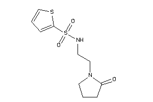 N-[2-(2-ketopyrrolidino)ethyl]thiophene-2-sulfonamide