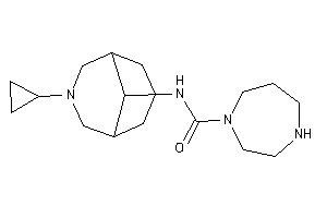 N-(7-cyclopropyl-7-azabicyclo[3.3.1]nonan-9-yl)-1,4-diazepane-1-carboxamide