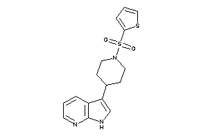 3-[1-(2-thienylsulfonyl)-4-piperidyl]-1H-pyrrolo[2,3-b]pyridine
