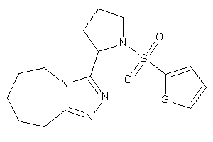 3-[1-(2-thienylsulfonyl)pyrrolidin-2-yl]-6,7,8,9-tetrahydro-5H-[1,2,4]triazolo[4,3-a]azepine