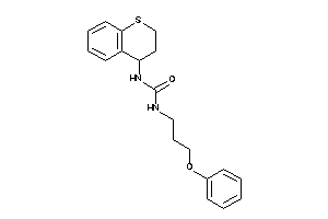 1-(3-phenoxypropyl)-3-thiochroman-4-yl-urea