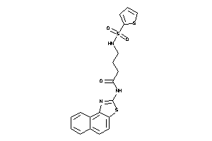 Image of N-benzo[e][1,3]benzothiazol-2-yl-4-(2-thienylsulfonylamino)butyramide