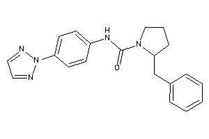 2-benzyl-N-[4-(triazol-2-yl)phenyl]pyrrolidine-1-carboxamide