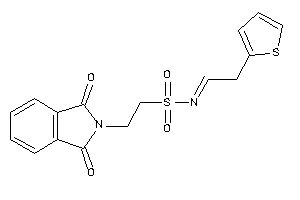 2-phthalimido-N-[2-(2-thienyl)ethylidene]ethanesulfonamide