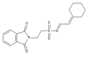 N-(2-cyclohexylideneethylidene)-2-phthalimido-ethanesulfonamide