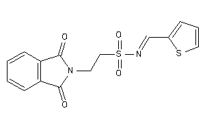 2-phthalimido-N-(2-thenylidene)ethanesulfonamide