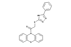 1-phenothiazin-10-yl-2-[(5-phenyl-4H-1,2,4-triazol-3-yl)thio]ethanone