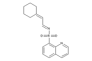 N-(2-cyclohexylideneethylidene)quinoline-8-sulfonamide