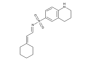 N-(2-cyclohexylideneethylidene)-1,2,3,4-tetrahydroquinoline-6-sulfonamide