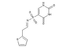 2,4-diketo-N-[2-(2-thienyl)ethylidene]-1H-pyrimidine-5-sulfonamide