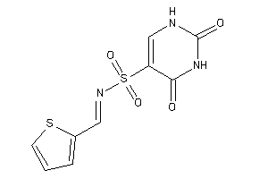 2,4-diketo-N-(2-thenylidene)-1H-pyrimidine-5-sulfonamide