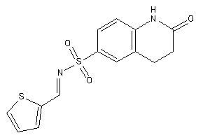 2-keto-N-(2-thenylidene)-3,4-dihydro-1H-quinoline-6-sulfonamide