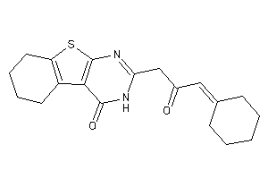 2-(3-cyclohexylidene-2-keto-propyl)-5,6,7,8-tetrahydro-3H-benzothiopheno[2,3-d]pyrimidin-4-one