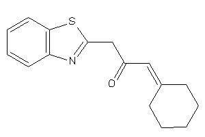 1-(1,3-benzothiazol-2-yl)-3-cyclohexylidene-acetone