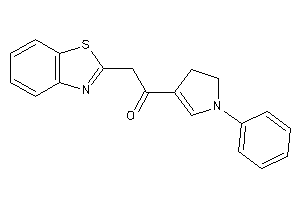 2-(1,3-benzothiazol-2-yl)-1-(1-phenyl-2-pyrrolin-3-yl)ethanone