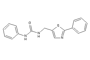 1-phenyl-3-[(2-phenylthiazol-5-yl)methyl]urea