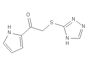 1-(1H-pyrrol-2-yl)-2-(4H-1,2,4-triazol-3-ylthio)ethanone