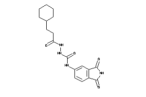 1-(3-cyclohexylpropanoylamino)-3-(1,3-diketoisoindolin-5-yl)urea