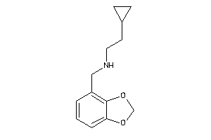 1,3-benzodioxol-4-ylmethyl(2-cyclopropylethyl)amine