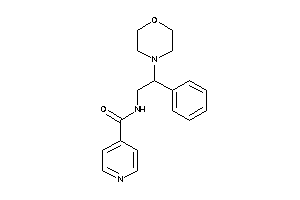N-(2-morpholino-2-phenyl-ethyl)isonicotinamide
