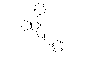 (1-phenyl-5,6-dihydro-4H-cyclopenta[c]pyrazol-3-yl)methyl-(2-pyridylmethyl)amine