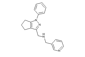 (1-phenyl-5,6-dihydro-4H-cyclopenta[c]pyrazol-3-yl)methyl-(3-pyridylmethyl)amine