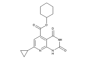 7-cyclopropyl-2,4-diketo-1H-pyrido[2,3-d]pyrimidine-5-carboxylic Acid Cyclohexyl Ester