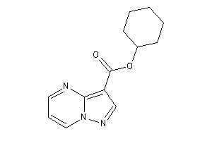 Pyrazolo[1,5-a]pyrimidine-3-carboxylic Acid Cyclohexyl Ester